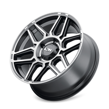 Load image into Gallery viewer, 146-2181TM19 - ION Alloy 146 20X10 8X165.1 -19mm Matte Black Machined With Dark - ION Alloy Wheels Canada