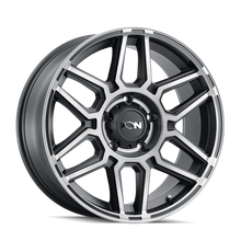 Load image into Gallery viewer, 146-2983TM18 - ION Alloy 146 20X9 6X139.7 18mm Matte Black Machined With Dark - ION Alloy Wheels Canada