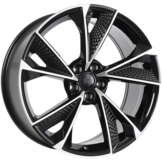R2311802 - ART Replica Replica 231 18X8 5X112 ET 35mm Gloss Black & Machined Face - ART Replica Wheels Canada