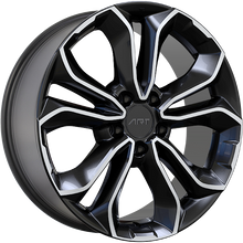 Load image into Gallery viewer, R3011804 - ART Replica Replica 301 18X7.5 5X120 ET 45mm Gloss Black &amp; Machined Face - ART Replica Wheels Canada
