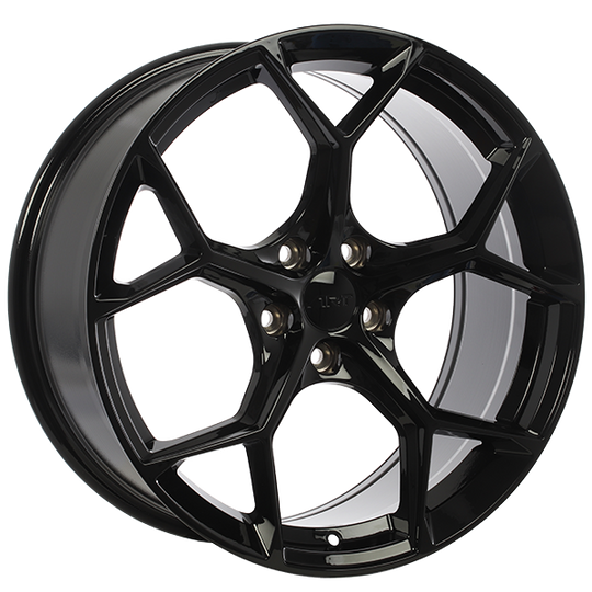 R3182201 - ART Replica Replica 318 22X9.5 5X112 ET 25mm Gloss Black - ART Replica Wheels Canada