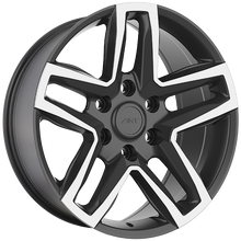 Load image into Gallery viewer, R3532006 - ART Replica Replica 353 20X9 6X139.7 ET 20mm Gloss Black &amp; Machined Face - ART Replica Wheels Canada