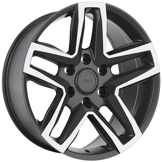 R3532006 - ART Replica Replica 353 20X9 6X139.7 ET 20mm Gloss Black & Machined Face - ART Replica Wheels Canada