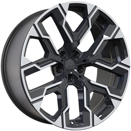 R4002004 - ART Replica Replica 400 20X10 5X112 ET 38mm Gloss Black & Machined Face - ART Replica Wheels Canada