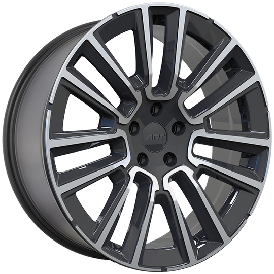 R4021902 - ART Replica Replica 402 19X8 5X108 ET 45mm Gloss Black & Machined Face - ART Replica Wheels Canada