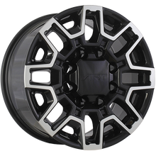 Charger l'image dans la galerie, R4101801 - ART Replica Replica 410 18X9 8X165.1 ET 12mm Gloss Black &amp; Machined Face - ART Replica Wheels Canada