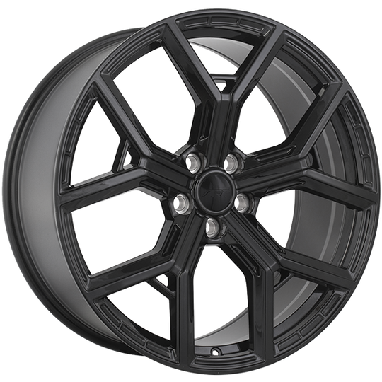 R4122201 - ART Replica Replica 412 20X9.5 5X108 ET 45mm Gloss Black - ART Replica Wheels Canada