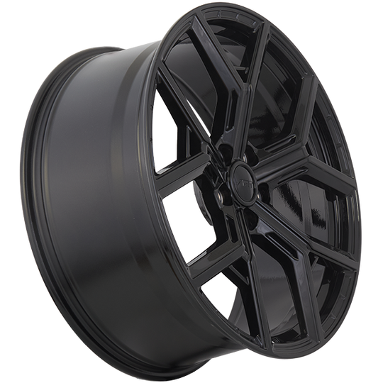 R4122201 - ART Replica Replica 412 20X9.5 5X108 ET 45mm Gloss Black - ART Replica Wheels Canada