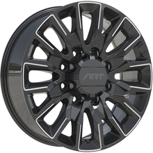 Load image into Gallery viewer, R4142004 - ART Replica Replica 414 20X8.5 8X180 ET 47mm Gloss Black &amp; Milled Edge - ART Replica Wheels Canada