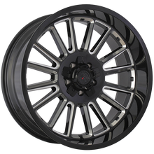 Load image into Gallery viewer, XR122001 - Forged Wheels XR12 20X10 5X127 / 5X139.7 ET -25mm Gloss Black &amp; Milled Edge - Forged Wheels Wheels Canada