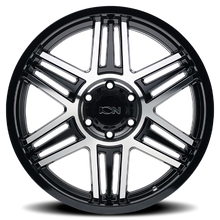 Charger l'image dans la galerie, 147-2978BM18 - ION Alloy 147 20X9 8X180 18mm Gloss Black Machined - ION Alloy Wheels Canada