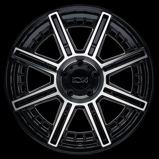 149-2936B - ION Alloy 149 20X9 6X135 -12mm Gloss Black Machined - ION Alloy Wheels Canada