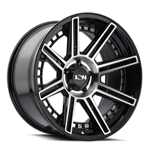 Load image into Gallery viewer, 149-2170B - ION Alloy 149 20X10 8X170 -24mm Gloss Black Machined - ION Alloy Wheels Canada