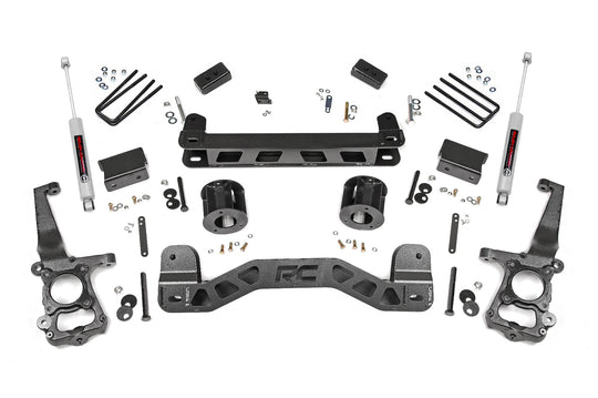 55130 4 Inch Lift Kit - Ford F-150 2WD (2015-2020) Rough Country Canada