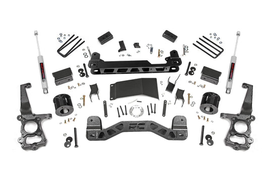 55530 4 Inch Lift Kit - Ford F-150 4WD (2015-2020) Rough Country Canada