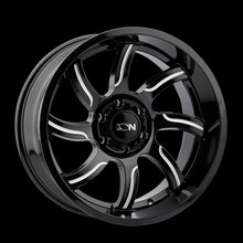 Load image into Gallery viewer, 151-2981M0 - ION Alloy 151 20X9 8X165.1 0mm Gloss Black Milled - ION Alloy Wheels Canada