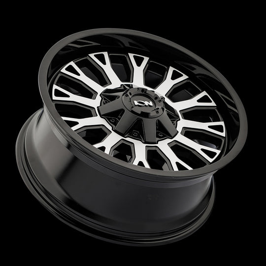 152-2978BM - ION Alloy 152 20X9 8X180 0mm Gloss Black Machined - ION Alloy Wheels Canada
