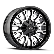 Load image into Gallery viewer, 152-2937BM - ION Alloy 152 20X9 6X139.7 / 6X135 0mm Gloss Black Machined - ION Alloy Wheels Canada
