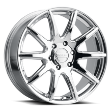 Load image into Gallery viewer, 159C-88021+35 - Raceline 159C SPIKE 18X8 5X110 35mm Chrome - Raceline Wheels Canada