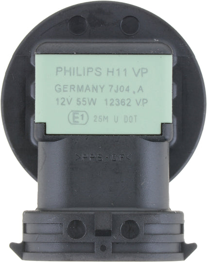 H11VPB1 Philips VisionPlus Headlight H11 - VisionPlus - Single Blister Pack Philips Bulbs