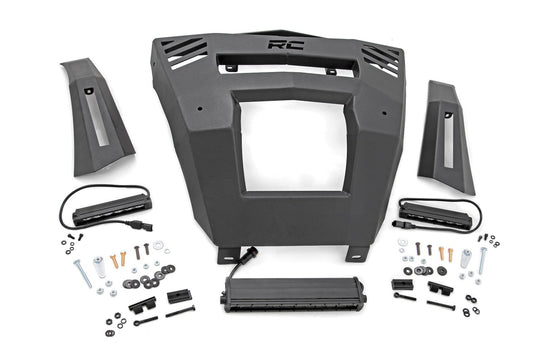 97069 LED Light - Bumper Mount - 12" and 6" Pair Combo - Can-Am Defender (20-22) Rough Country Canada