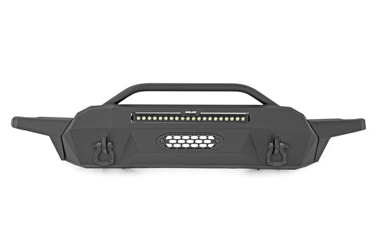 10719 Front Bumper -High Clearance - Hybrid - 20" Blk LED - Toyota Tacoma (16-23) Rough Country Canada