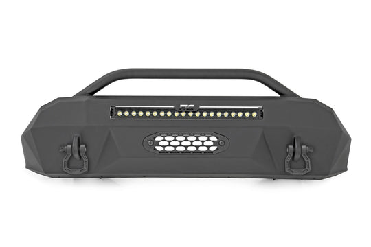 10718 Front Bumper - Hybrid - 20" Blk LED - Toyota Tacoma 2WD/4WD (16-23) Rough Country Canada