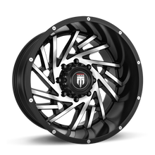 Load image into Gallery viewer, AT161-2236BM-44 - American Truxx Web 20X12 6X135 /  ET -44mm Black and Machined - American Truxx Wheels Canada