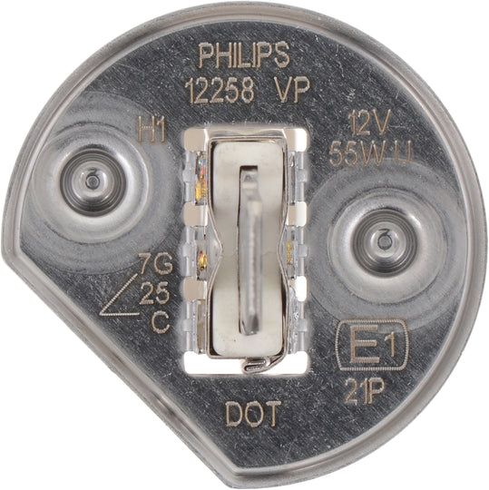 H1VPB2 Philips VisionPlus Headlight H1 - VisionPlus - Twin Blister Pack Philips Bulbs
