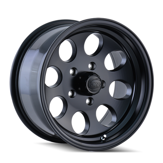 171-6865MB - ION Alloy 171 16X8 5X114.3 -5mm Matte Black - ION Alloy Wheels Canada