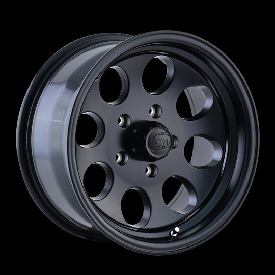 171-5865MB - ION Alloy 171 15X8 5X114.3 -27mm Matte Black - ION Alloy Wheels Canada