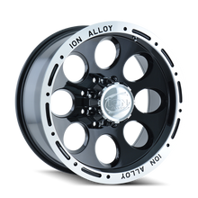 Load image into Gallery viewer, 174-7936B - ION Alloy 174 17X9 6X135 0mm Gloss Black Machined - ION Alloy Wheels Canada