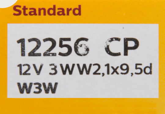 12256CP Philips Standard Minature 12256CP - Standard - Multiple Commercial 10-Pack Philips Bulbs