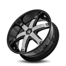 Load image into Gallery viewer, FUR-241BLNK4078LB - Diablo Fury 24X10 Blank 40mm Gloss Black - Diablo Wheels Canada