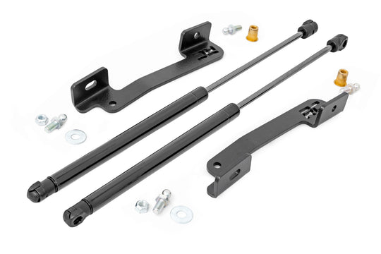 10629 Hydraulic Hood Assist - Jeep Gladiator JT/Wrangler 4xe/Wrangler JL (18-23) Rough Country Canada