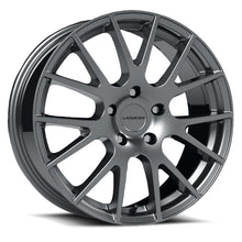 Load image into Gallery viewer, 18-5649GM38 - Vision 18 Hellion 15X6.5 4X100 38mm Gunmetal - Vision Wheels Canada