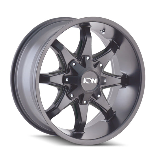 181-2978G18 - ION Alloy 181 20X9 8X180 18mm Graphite - Ion Alloy Wheels Canada