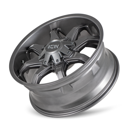 181-2952G18 - ION Alloy 181 20X9 5X139.7 / 5X127 18mm Gloss Graphite - ION Alloy Wheels Canada