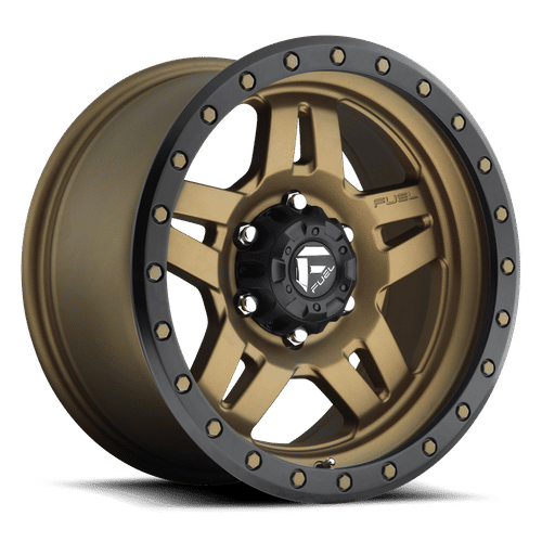 D58318908457 - Fuel Off-Road D583 Anza 18X9 6X139.7 ET 19mm Matte Bronze Black Bead Ring - Fuel Off-Road Wheels Canada