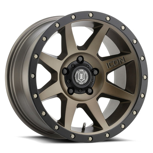 1818905560BR - ICON Rebound 18X9 5X150 ET 25mm Bronze - ICON Wheels Canada