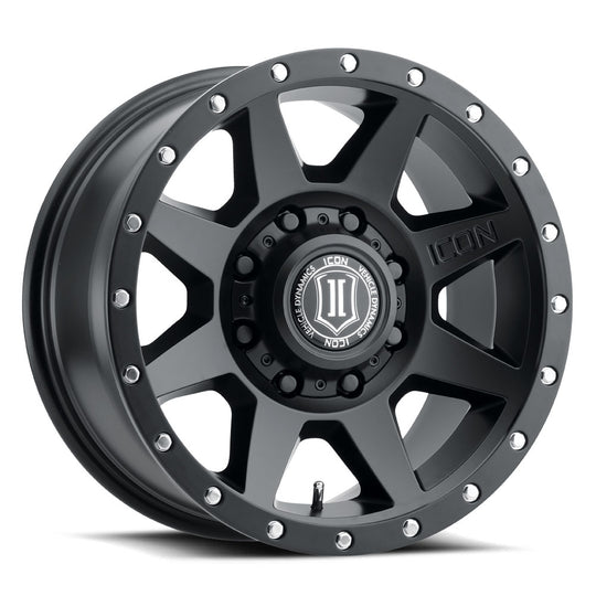 1818908055SB - ICON Rebound HD 18X9 8X165.1 ET 12mm Satin Black - ICON Wheels Canada