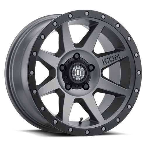 1820907345TT - ICON Rebound 20X9 5X127 ET -12mm Titanium - ICON Wheels Canada