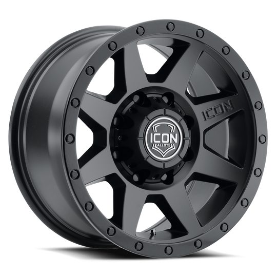 1820908055DB - ICON Rebound 20X9 8X165.1 ET 12mm Double Black - ICON Wheels Canada
