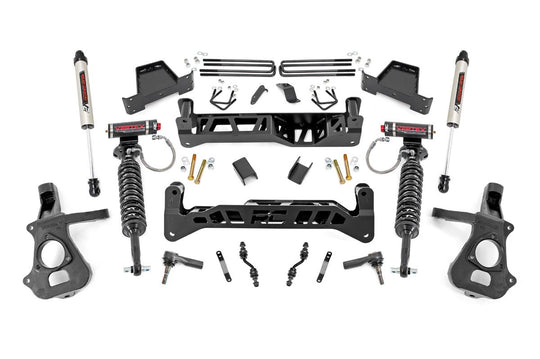 23757 7 Inch Lift Kit - Cast Steel - Vertex/V2 - Chevy/GMC 1500 (14-18) Rough Country Canada