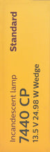 Load image into Gallery viewer, 7440CP Philips Standard Miniature 7440 - Standard - Multiple Commercial 10-Pack Philips Bulbs