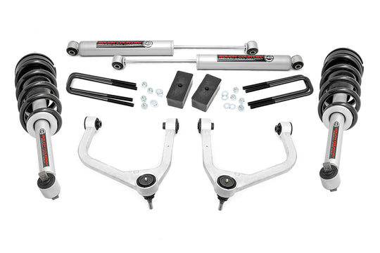 22631 3.5 Inch Lift Kit - N3 Struts - GMC Sierra 1500 2WD/4WD (2019-2023) Rough Country Canada