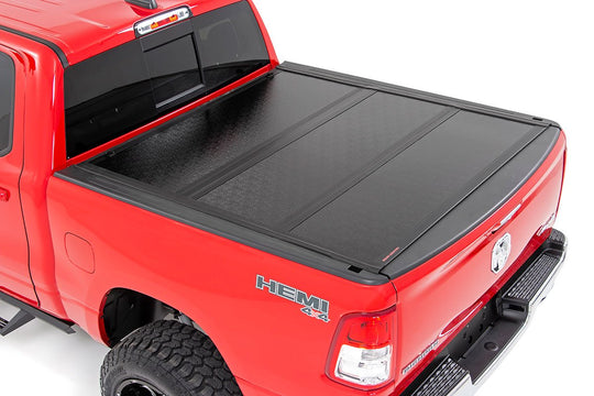 47320550 Hard Low Profile Bed Cover - 5'7" Bed - No Rambox - Ram 1500 (19-23)/1500 TRX (21-23) Rough Country Canada
