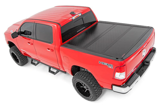47320550 Hard Low Profile Bed Cover - 5'7" Bed - No Rambox - Ram 1500 (19-23)/1500 TRX (21-23) Rough Country Canada