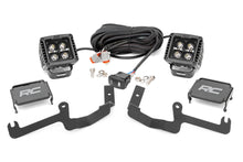 Load image into Gallery viewer, 70844 LED Light - Ditch Mount - 2" Black Pair - Amber DRL - Chevy Silverado 1500 (19-23) Rough Country Canada