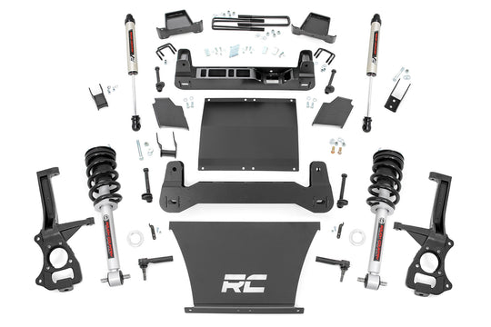 22971 6 Inch Lift Kit - N3 Struts/V2 - GMC Sierra 1500 2WD/4WD (19-23) Rough Country Canada